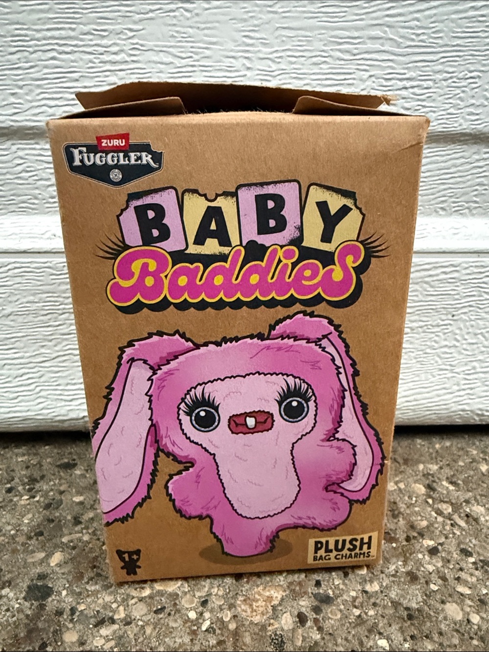 FUGGLER Baby Baddies Green Plush Bag Charm - Cute Collectible
